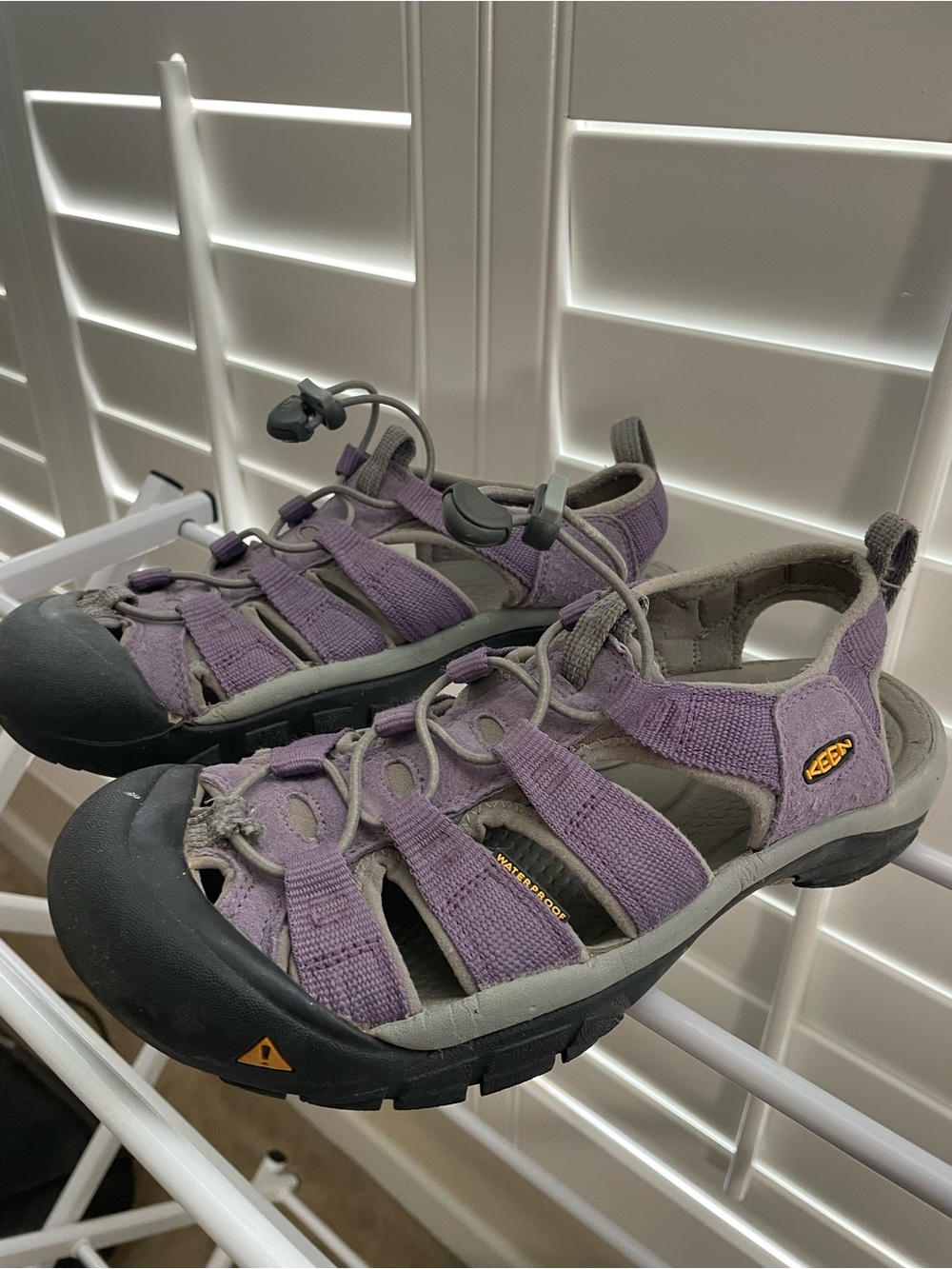 Keen Women's Lavender and Gray Strappy Outdoor Sandals